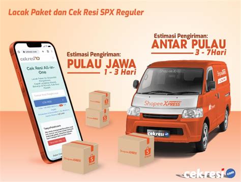 Lacak Paket dan Cek Resi SPX Reguler .